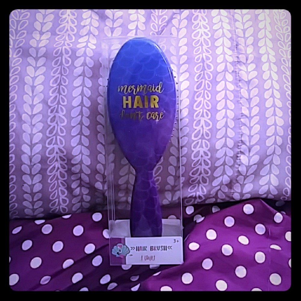 Mermaid hair hairbrush NEW!!!